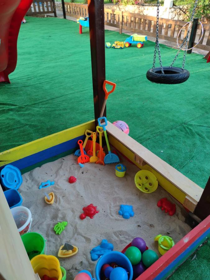 Seaside, Relaxing Family House With Playground! Villa Lavrys 4 Marathi  Exterior photo